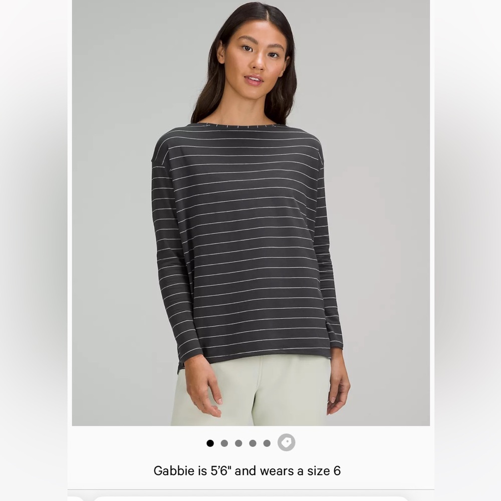Lululemon Back in Action Long Sleeve Shirt
